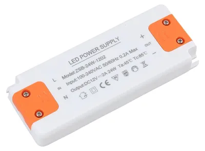 Produktbild von Transformator von 220V auf 12V, 24W, 2A, AC/DC-Netzteil für LED-Beleuchtung