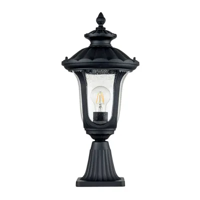 Immagine prodotto di Lampada da terra nera da esterno in stile classico E27 60W Chicago Elstead