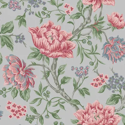 Produktbild von Vliestapete 113408 Laura Ashley Tapestry Greige Rosa