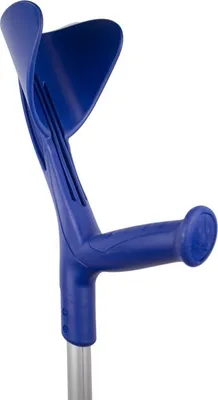 Produktbild von Krücke | Höhenverstellbar | ergonomische Manschette | Aluminium | Blau | Evolution Fun