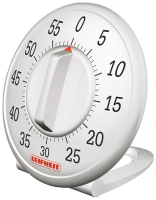 Zdjęcie produktu dla Leifheit 22600, Mechaniczny minutnik, Biały, 60 min, 1 szt.