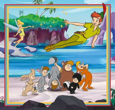 Produktbild von Clementoni Supercolor Disney Classics Puzzle 3 x 48 Teile - Puzzle fr Kinder ab 5 Jahren - buntes Kinderpuzzle mit besonderer Leuchtkraft & Farbintensitt 25302