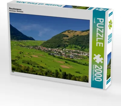 Produktbild von Calvendo Reschenpass 2000 Teile Puzzle quer 900x670mm, CALVENDO; 7461788