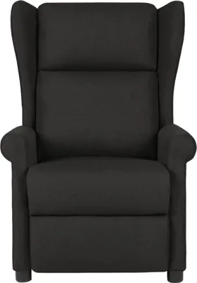 Produktbild von vidaXL Relaxsessel Schwarz Stoff