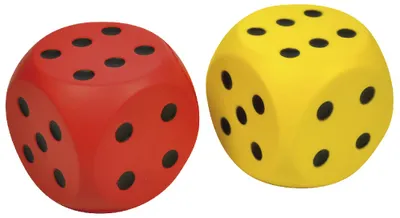 Produktbild von EDUPLAY 130-087 Knautschwürfel, 6 cm (Farbe zufällig)