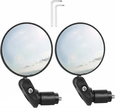 Productafbeelding van Fietsspiegels - 2 stuks - 7 cm - 18 tot 22 mm