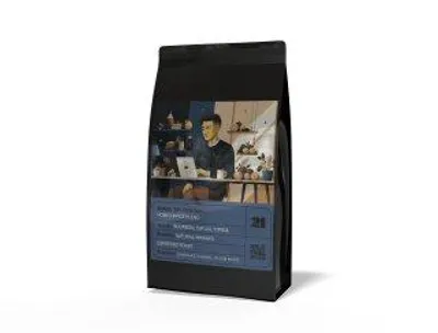 Obrázek produktu pro 21 Coffee Brazil 70%, Peru 30%, Home/Office, Blend/Bourbon, Catuai, Typica, Natural/Washed, 1 kg