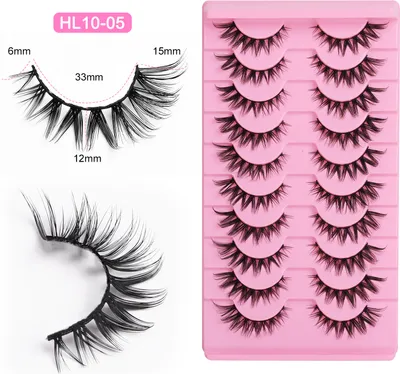 Obrázok produktu pre INF Prirodzené umelé mihalnice HL10-05 (10 párov)