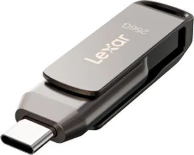 Zdjęcie produktu dla Pamięć flash LEXAR 256 GB z dwoma portami USB 3.1 typu C i typu A, odczyt do 130 MB/s
