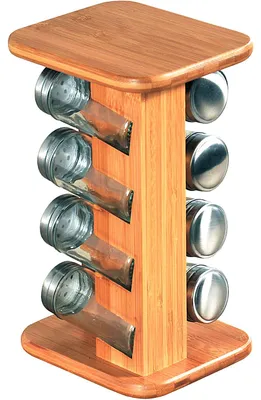 Obrázok produktu pre KESPER Stojan Na Korenie S 8 Prázdnymi Pohármi 13 X 255 X 15 cm 58099