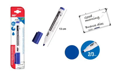 Produktbild von Whiteboard Trockenlöschmarker - blau