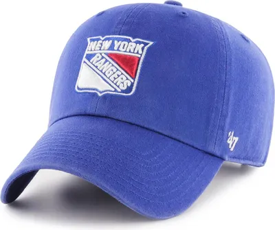 Produktbild von 47 Brand Relaxed Fit Cap - CLEAN UP New York Rangers royal