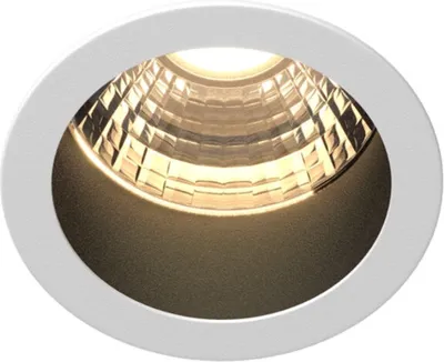 Produktbild von Maytoni LED Einbaustrahler Rund Ø4cm Weiß 5W Warmweiß Aluminium IP20