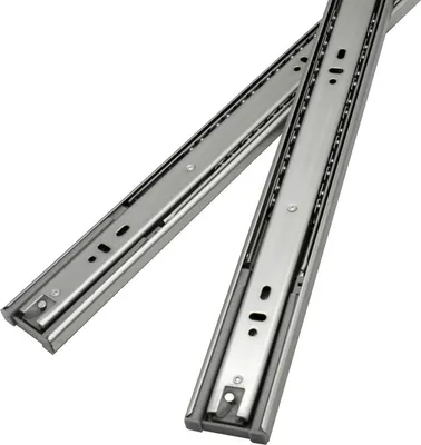 Immagine prodotto di Jopassy Guide per cassetti Guide per cassetti 45 mm Guida stretta ad estrazione totale 550 mm 2 pezzi