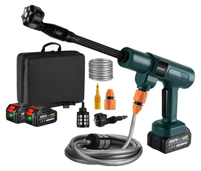 Obrázok produktu pre AKU Elektrický vysokotlakový čistič vapka YOFIDRA - 150 bar 3500W + 2 batérie