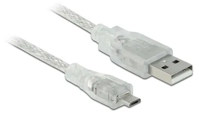 Image de Câble USB Delock - Micro-USB Type B (Mâle) vers USB (Mâle)