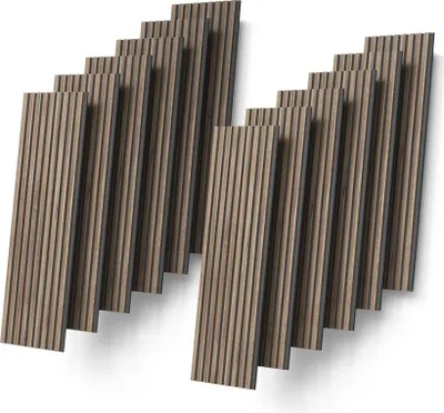 Produktbild von Wandpaneele Livinity Grivola Nussbaum 12 Stück, Model 59279