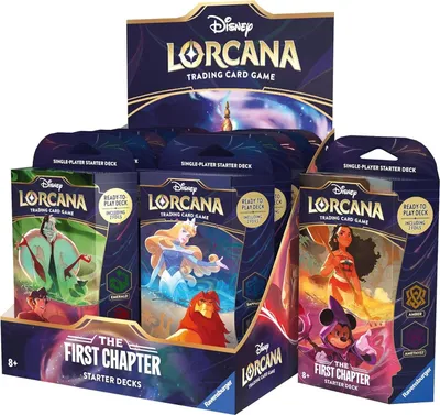 Produktbild von Lorcana The First Chapter: Starter Deck Display