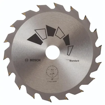 Produktbild von Bosch Kreissägeblatt STANDARD D= 140 mm, Bohrung= 20 mm, Z= 18