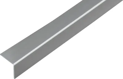 Produktbild von Alberts Winkelprofil | selbstklebend | Kunststoff, Edelstahloptik | 1000 x 30 x 30 mm