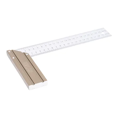 Produktbild von STIER Anschlagwinkel, Schreinerwinkel, Aluminium, 90° / 45°, 250 mm