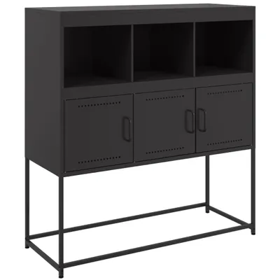 Immagine prodotto di Credenza Nera 100,5x39x107 cm in Acciaio