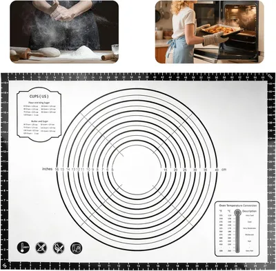 Immagine prodotto di Tappetino in silicone antiscivolo, 71x51 cm, resistente al calore, ideale per la cucina
