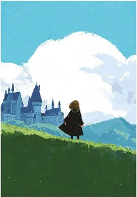 Produktbild von Harry Potter - bedruckt PM6111 (40 cm x 30 cm) (Blau/Grün/Schwarz)