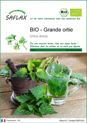 Image de SAFLAX -- Grande ortie - 2000 graines - Urtica