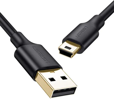 Zdjęcie produktu dla Kabel USB 2.0 UGREEN  US13210355B, męski, mini USB, 1m (czarny)