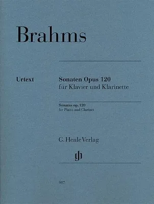 Obrázek produktu pro Sonaten op. 120 für Klavier und Klarinette
