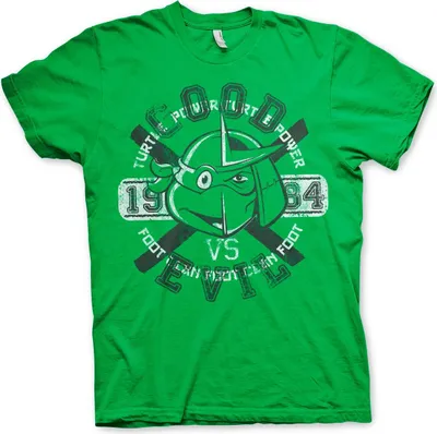 Produktbild von TMNT Good VS Evil T-Shirt - Medium - Green