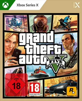 Produktbild von GAME GTA V Premium Edition, Xbox Series X, M (Reif)