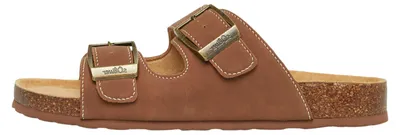 Produktbild von s.Oliver Damen Pantoletten – Leder-Optik, Schmuck-Detail