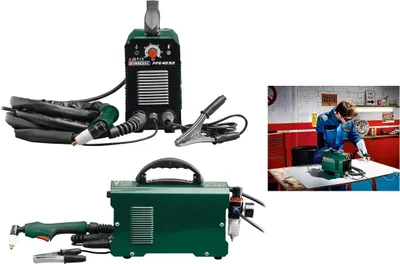 Produktbild von PARKSIDE® Plasmaschneider Plasma Cutter Plasmaschneidgerät »PPS 40«, mit Schnellanschluss-System, 2,5 m Schneidkabel