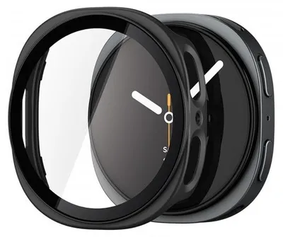 Imagen del producto de Spigen Thin Fit 360, funda, reloj inteligente, negro, Samsung, Galaxy Watch 9 (44mm), policarbonato (PC)