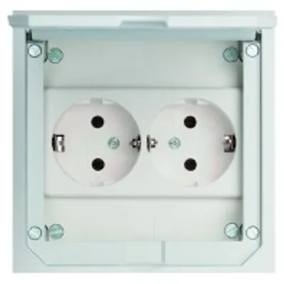 Produktbild von PROTEC.class Bodeneinbausteckdose PESB 2 2fach IP41
