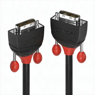 Produktbild von Lindy 36255, 1 m, DVI-D, DVI-D, Männlich, Männlich, Schwarz