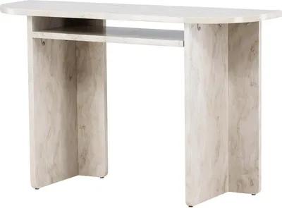 Obrázok produktu pre FURNLUX Bočný stolík Alesund Beige 40cm / Hauptfarbe: Beige / Abmessungen: 40 x 120 x 75 cm