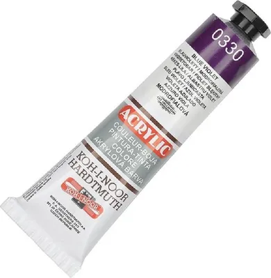Obrázek produktu pro Koh-i-noor 162731/0330 - akrylová barva 40 ml, modrofialová