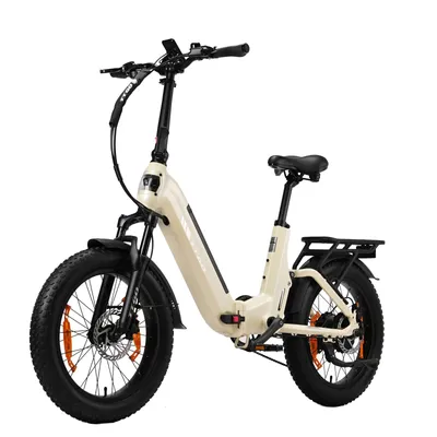 Immagine prodotto di Bici elettrica pieghevole fuoristrada F7 per adulti, ruote da 20 pollici, 250 W, batteria 48V 15Ah, 25 km/h, freni a disco idraulici, 150kg