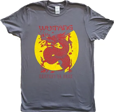 Produktbild von Wu-Tang Clan - "Inferno" T-Shirt für Herren/Damen Uni RO656 (XL) (Anthrazit)
