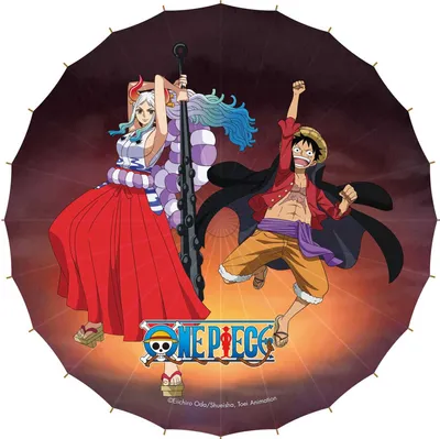 Image de Parasolka papierowa Monkey D. Luffy i Yamato - Licencjonowany produkt