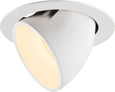 Produktbild von SLV 1006057 NUMINOS GIMBLE XL, Deckeneinbauleuchte weiß 3000K 20°