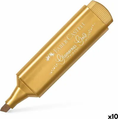 Produktbild von Faber-Castell TEXTLINER 46 Gold (10 Stück)