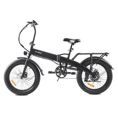 Produktbild von E-Bike Klapprad 20 Zoll Elektrofahrrad E-Cityrad, 10.4Ah,20*3.0 Zoll Fat Tire bis zu 60km, LCD-Display, Heckgepäckträger, E-CityBike Für Damen Herren