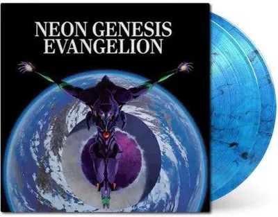 Obrázok produktu pre Shir? Sagisu, Shirō Sagisu: Shir? Sagisu: Neon Genesis Evangelion / O.S.T. Series (Blue & Black Marbled Vinyl) - - (LP / N)