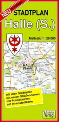 Obrázok produktu pre Halle (Saale) 1 : 20 000. Mapa mesta