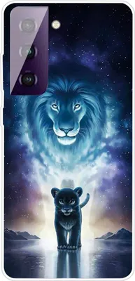 Produktbild von König Design Hülle kompatibel mit Samsung Galaxy S21 Plus Kunststoff Soft Handyhülle - Handy Case Transparent