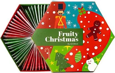 Image de ACORUS Fruity Christmas 125g (60 sachets, collection de thé)